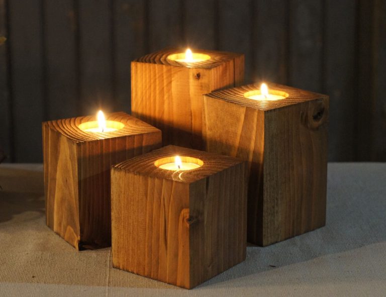 Wooden Candle Holders: Elegant and Timeless Lighting